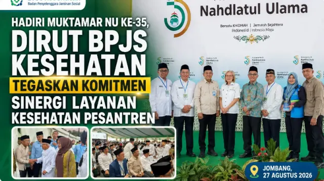 Dirut BPJS Kesehatan Tegaskan Komitmen Sinergi Layanan Kesehatan di Pesantren — News